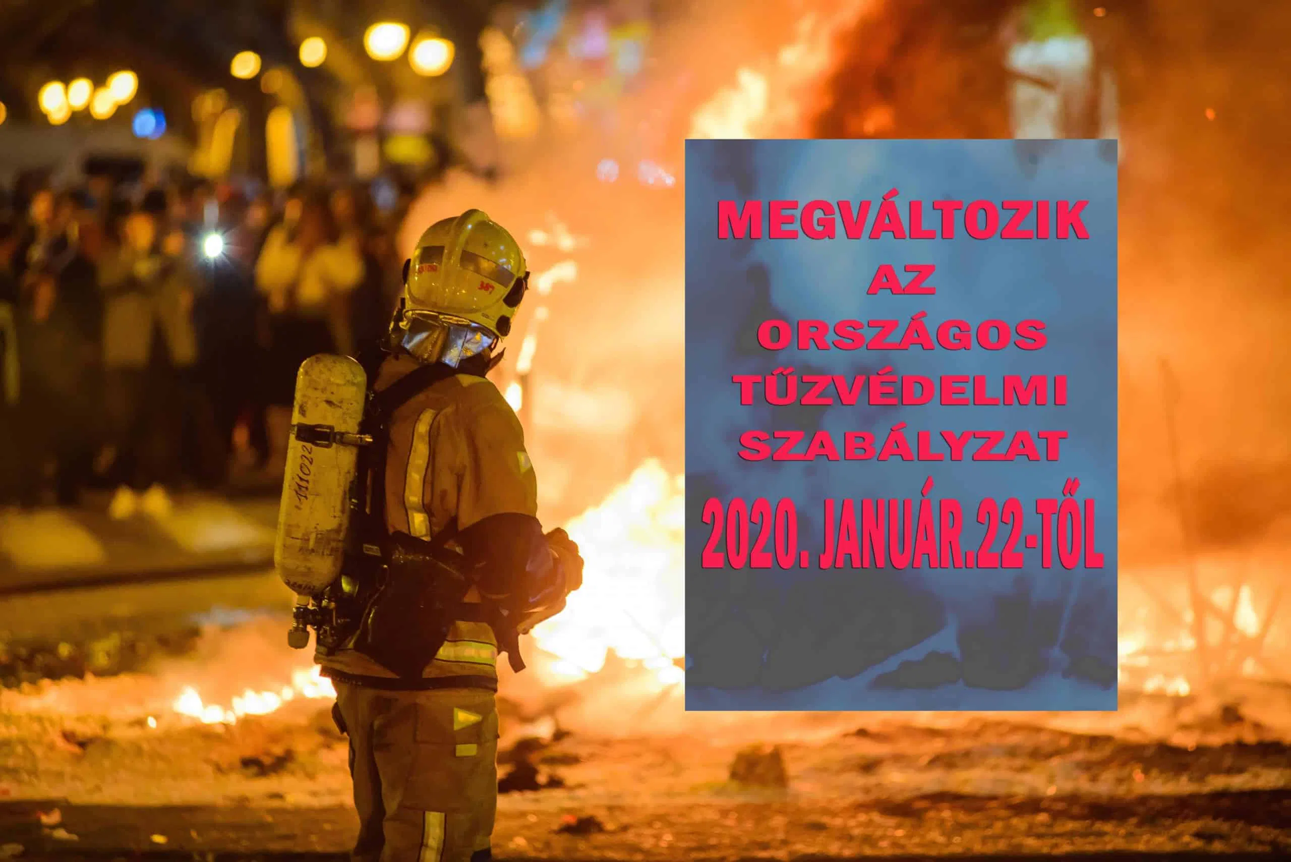 Törvénymódosítás tűzvédelem területén!