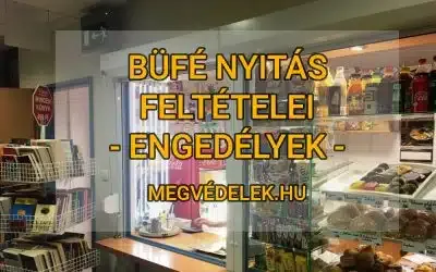 Büfé nyitás feltételei 2025
